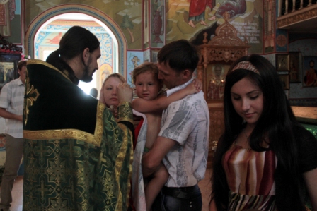 Крещение. Свято-Покровский храм г.Есик