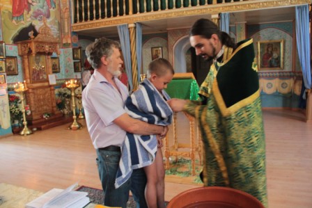 Крещение. Свято-Покровский храм г.Есик