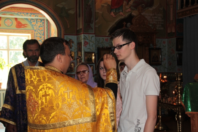 Крещение.Свято-Покровский храм г.Есик