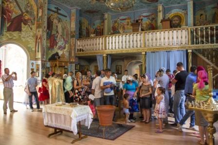 Таинство Крещения. Свято-Покровский храм г.Есик