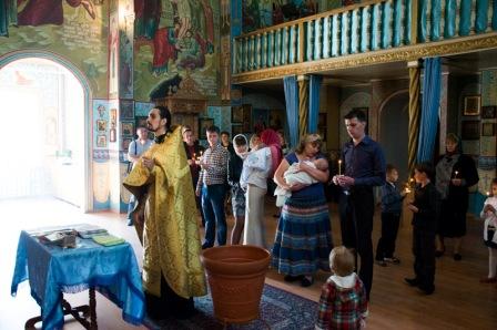 Крещение. Свято-Покровский храм г.Есик