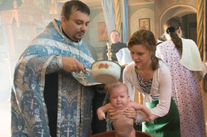 Таинство Крещения. Свято-Покровский храм г.Есик
