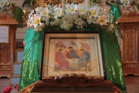 Троица. Свято-Покровский храм г.Есик