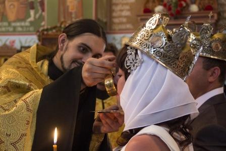 Венчание.Свято-Покровский храм г.Есик