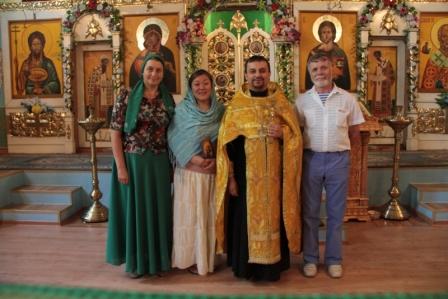 Таинство Крещения.Свято-Покровский храм г.Есик