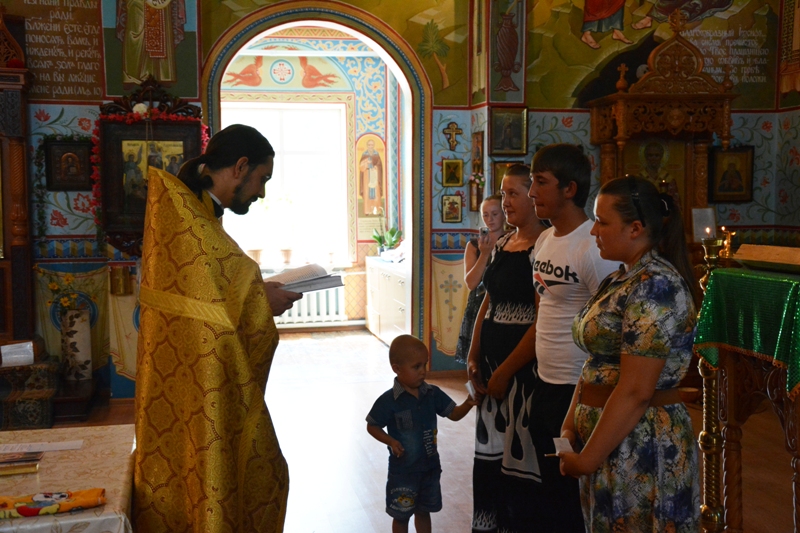 Крещение.Свято-Покровский храм г.Есик