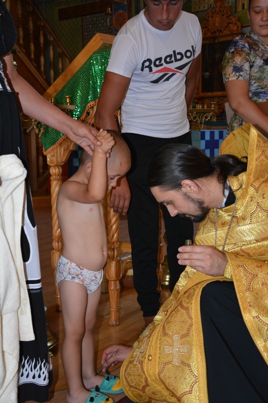 Крещение.Свято-Покровский храм г.Есик