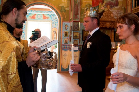 Венчание.Свято-Покровский храм г.Есик