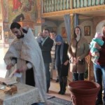Таинство Крещения в Покровском храме г. Иссык