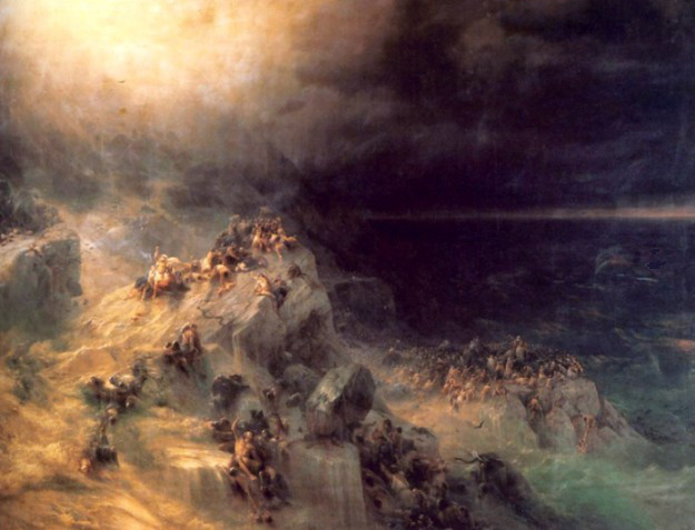 Айвазовский "всемирный потоп"