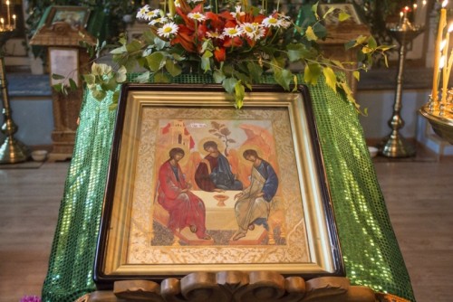 Праздник Троицы в нашем храме