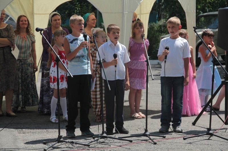 Праздник дня семьи в Покровском храме г.Есик