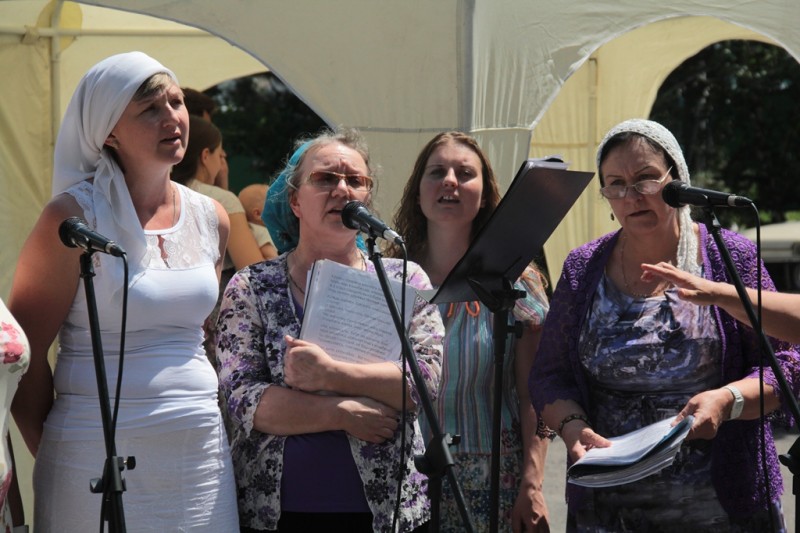 Праздник дня семьи в Покровском храме г.Есик