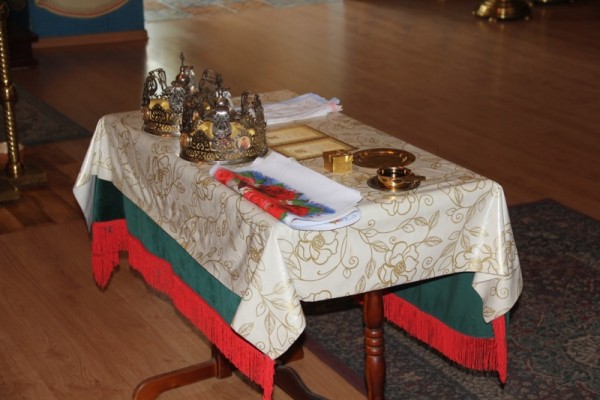 Таинство Венчания. Покровский храм г.Есик