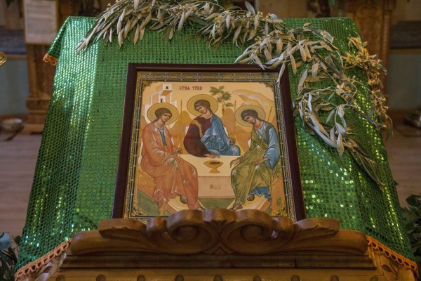 Праздник Троицы в нашем храме